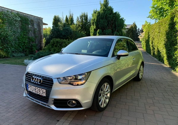 Audi A1 cena 28500 przebieg: 105190, rok produkcji 2011 z Turek małe 172